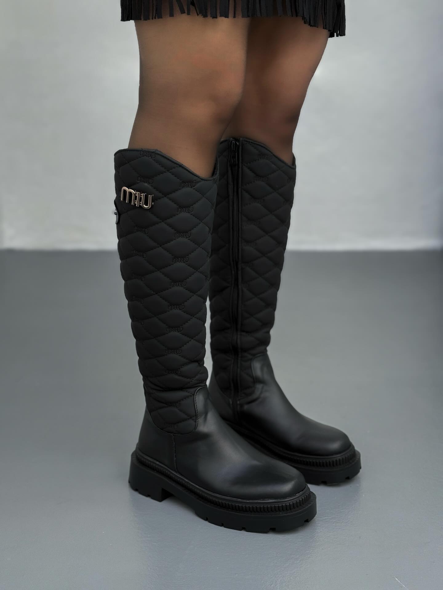 IMG_20251031_203646_380 بوت ساق دار میو میو - تصویر 1