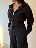 ست سویشرت و شلوار ترک داخل خزدار - تصویر 2