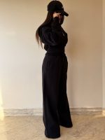 ست سویشرت و شلوار ترک داخل خزدار - تصویر 3